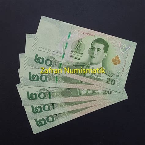 Jual Uang Asing Thb Baht Thailand King Rama X Tahun Di Lapak