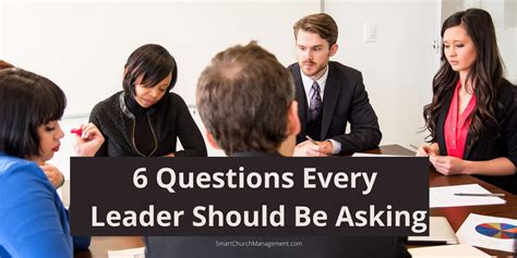 Questions Every Leader Should Be Asking Smart Church Management