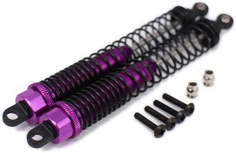 Amazon 2Pcs Oil Adjustable 130mm Alloy Aluminum Shock Absorber