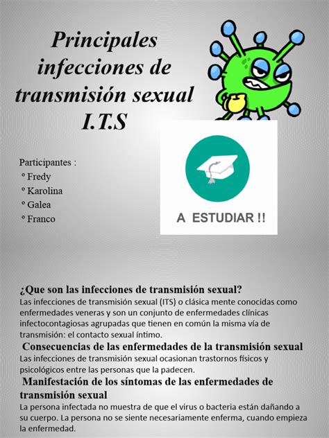 Principales Infecciones De Transmisión Sexual Pdf Infección Transmitida Sexualmente Vih Sida