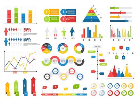 Conjunto De Gr Fico De Infograf A Gr Ficos Resultado Gr Ficos Iconos