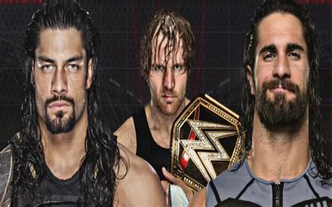 The Shield Set To Face Off In A Triple Threat Match At Wwe Battleground