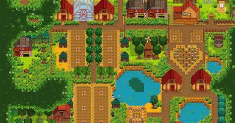 Stardew Farms, Stardew Valley Farms, Valley Ranch, Stardew Valley Tips ...