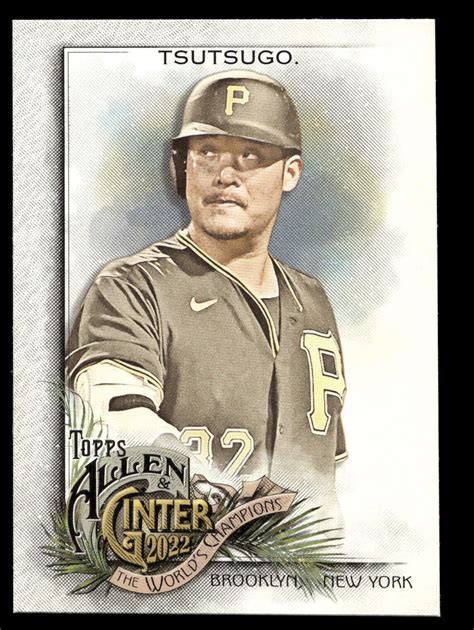 Topps Allen Ginter Yoshi Tsutsugo Sp Ebay