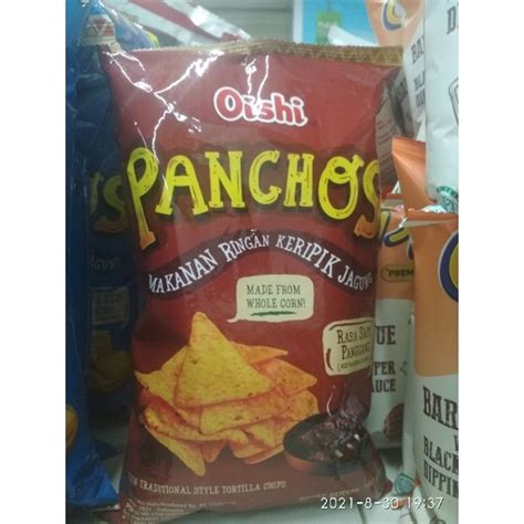 Jual Oishi Panchos 145g Rasa Sapi Panggang Rasa Keju Nacho Rasa