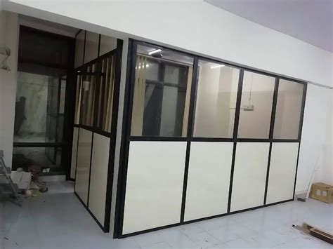 Aluminium Partition Work Commercial At Rs Sq Ft In Rohtak Id