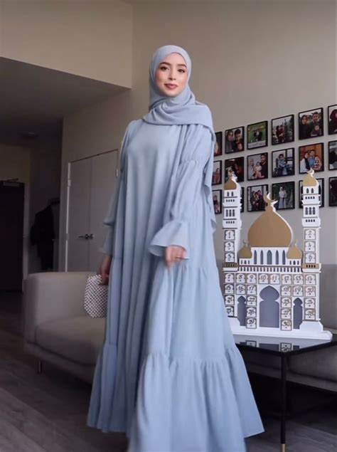 Blue Abaya