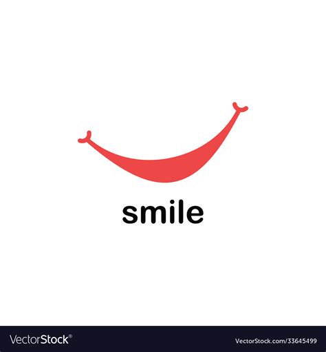 Smile Template Design Royalty Free Vector Image