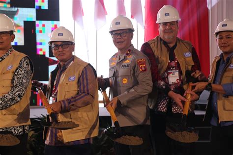 Wakapolda Kaltim Hadiri Groundbreaking Peletakan Batu Pertama