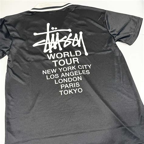 Stussy Football Tee Line Shopping