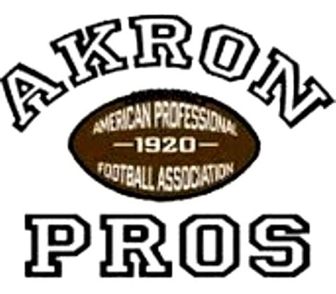 the logo for aaron pros, an american professional football league team ...