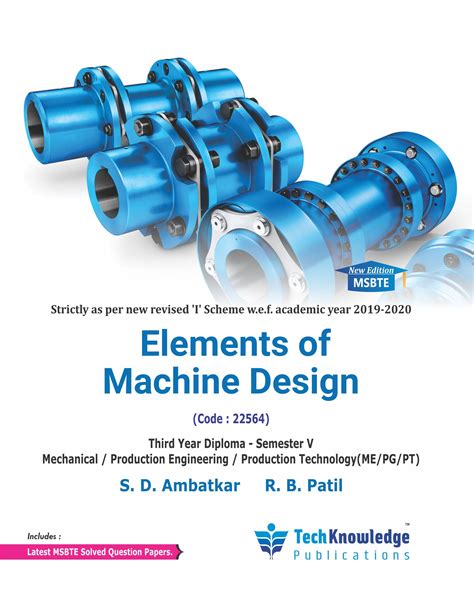 Elements Of Machine Design Techknowledge Publications