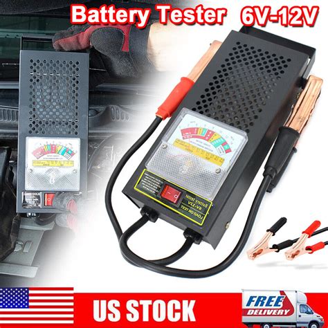 6v 12v Car Battery Load Tester Voltmeter 100amp Analyzer 5 Seconds Fast Test Us Ebay