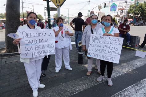 Personal Del Issste Protesta Por Insumos M Dicos En Lindavista