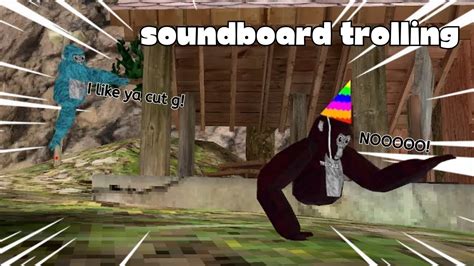 Soundboard Trolling In Gorilla Tag Youtube