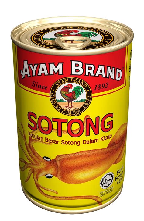 Sotong Dalam Tin Resepi Sotong Tin Masak Campak Campak Dengan Kicap