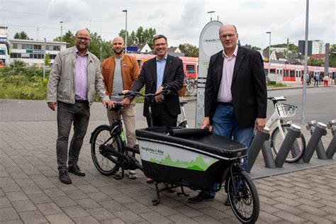 Neues Mobilit Tsangebot In Bergisch Gladbach Sieben E Lastenr Der Zum