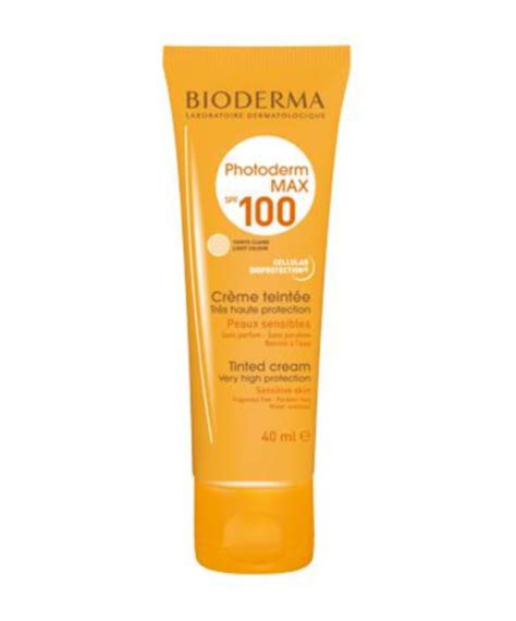 Bioderma Photoderm Max Fluide Spf100 Teinte Claire 40ml Citymall