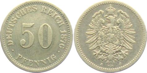 Kaiserreich J Pfennig Kleiner Adler Vf Ma Shops