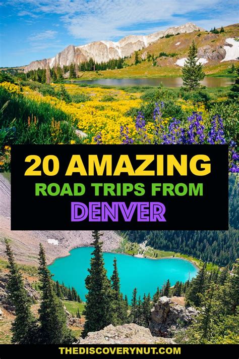 Road Trips From Denver For Your Bucket List Road Trip Fun