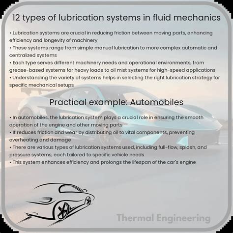 12 Types Of Lubrication Systems In Fluid Mechanics