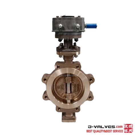 Aluminum Bronze B148 C95800 Metal Seat Lug Type Wafer Butterfly Valve