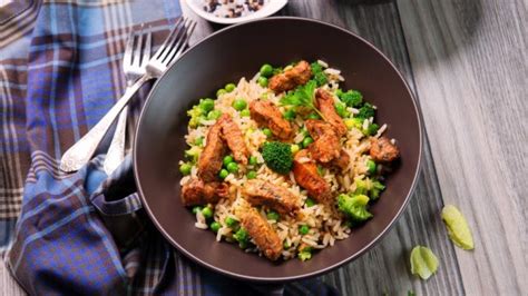 Receta De Arroz Con Br Coli Y Pollo F Cil De Preparar