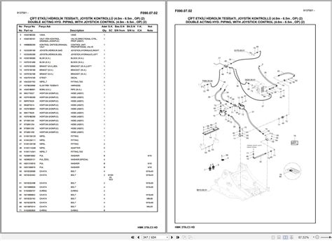 Hidromek Excavator Hmk Lc Hd Spare Parts Catalog H U En Tr