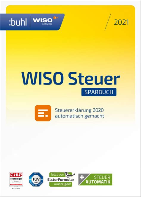 Buhl Wiso Steuer Sparbuch Ab Januar Preise