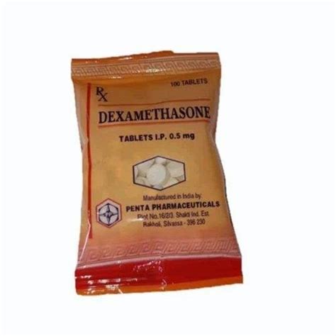 0 5mg Dexamethasone Tablet At Rs 900 Box Pharmaceutical Tablets In