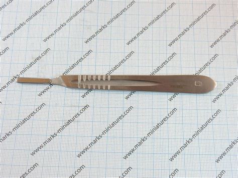 Scalpel handle no. 4 - Mark's Miniatures