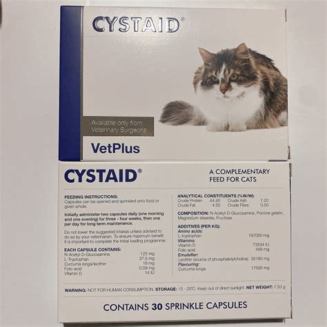 Cystaid Plus VetPlus Urinary Tract Supplement For Cats Lazada PH