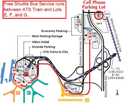 Chicago O Hare Parking Map – The World Map