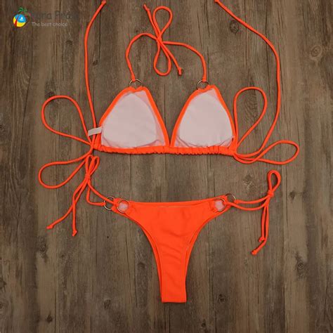MAILLOT DE BAIN 2021 Nouveau Bikini Micro Maillots De Bain Mini Femmes Maillot De Bain Bandage