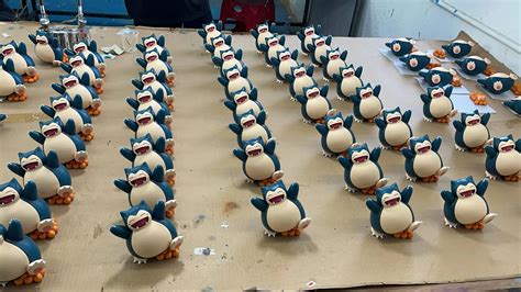 Production Update World Zukan Evolution Of Snorlax Sets Abc Studio