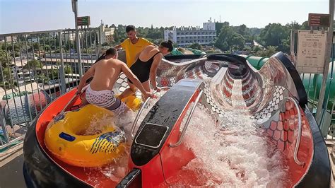 King Cobra Water Slide At Aquajoy Waterpark Manavgat Antalya