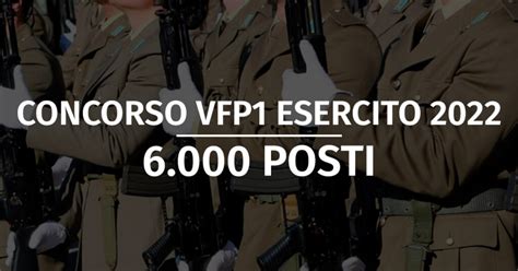 Concorso Vfp Esercito Modifica Bando