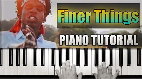 Polo G Finer Things Piano Tutorial Youtube