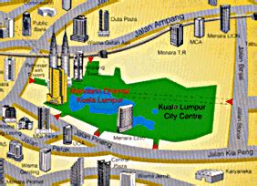 Map of KLCC