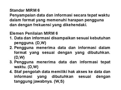 MANAJEMEN INFORMASI DAN REKAM MEDIK MIRM MANAJEMEN INFORMASI