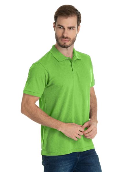 Camisa Polo Verde Lim O Masculina Atacado E Varelo Loja Mirate