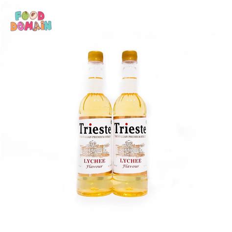 Jual Trieste Syrup Lychee Sirup Rasa Lychee 650ml Shopee Indonesia