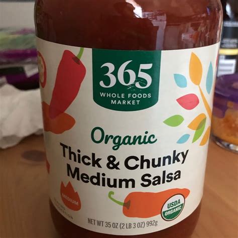 365 Whole Foods Market Organic Thick And Chunky Medium Salsa Review Abillion