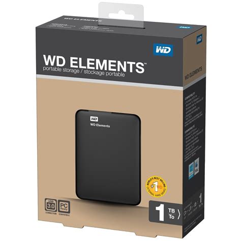 Disco Duro Externo Western Digital Elements 1tb Usb 3 0 1 699 00 En