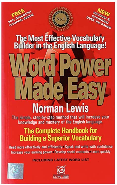 Word Power Made Easy For Superior Vocabulary By NORMAN LEWIS BookNet