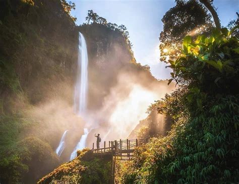 Curug Citambur Cianjur Pesona Air Terjun Di Balik Gunung Lemo