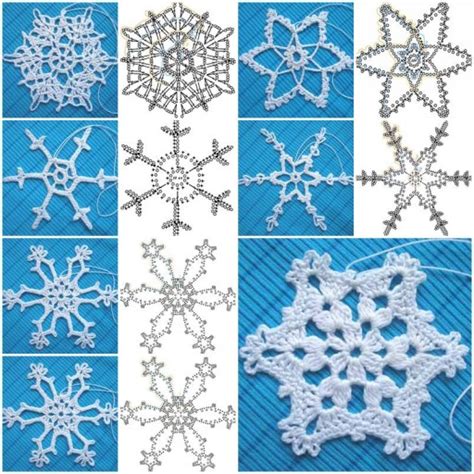 Wonderful Diy Crochet Snowflakes With Pattern