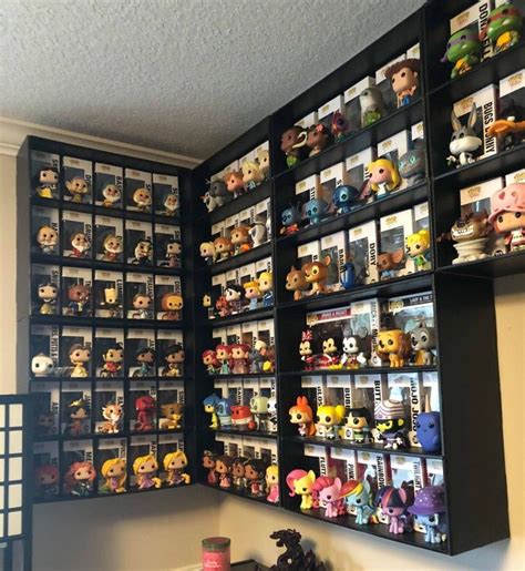 Funko Pop Vinyl Display Case Shelf DIY Ideas - Toy Collection Room Man ...