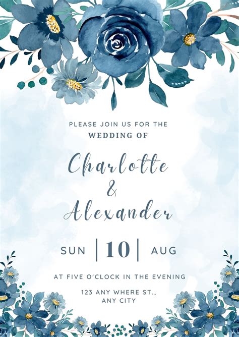 Tổng Hợp 700 Invitation Background Wedding Blue Cực đẹp Và Chuyên