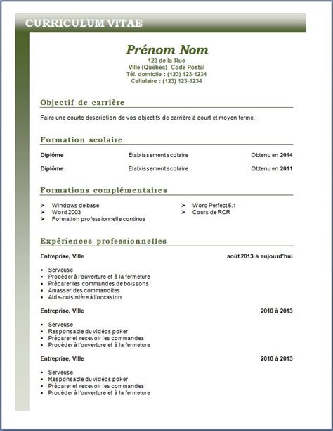 Cv Conducteur De Bus Exemple Gratuit Laboite Cv Fr